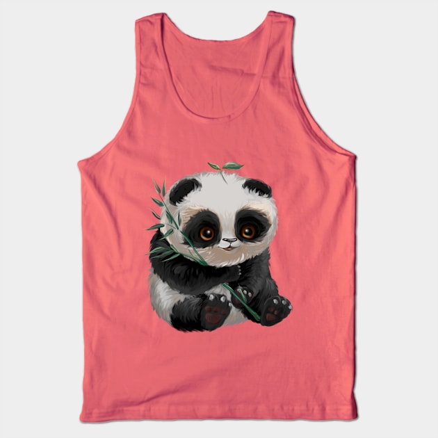 panda Tank Top by pimkie